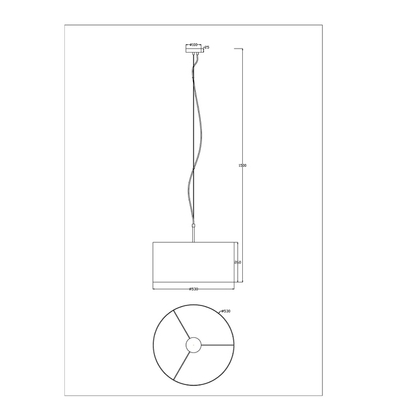 Подвесная люстра Arte Lamp COPPA A4095SP-3WH, 3хE27