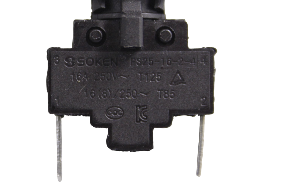 Кнопка подсветки духовки ПКН-507-113 (овальная) белая плиты Gefest, Darina