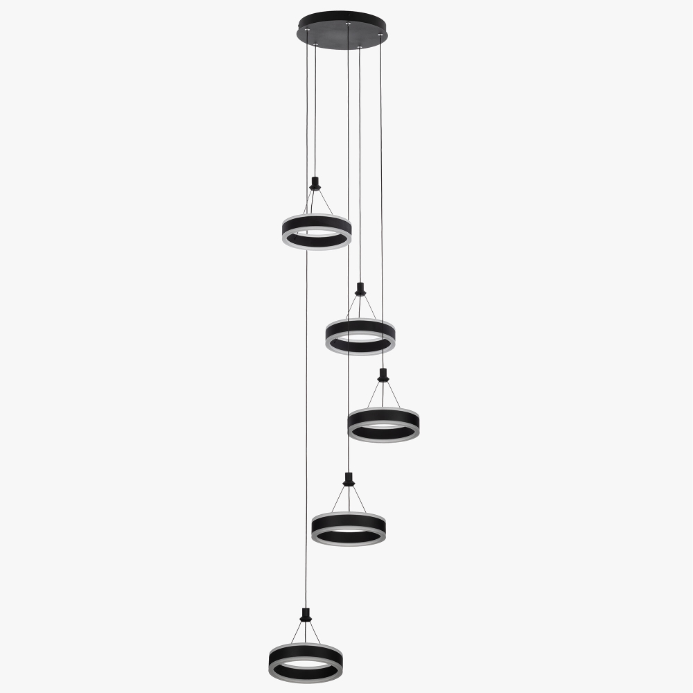 Citilux Дуэт CL719051 LED Подвесной светильник Чёрный