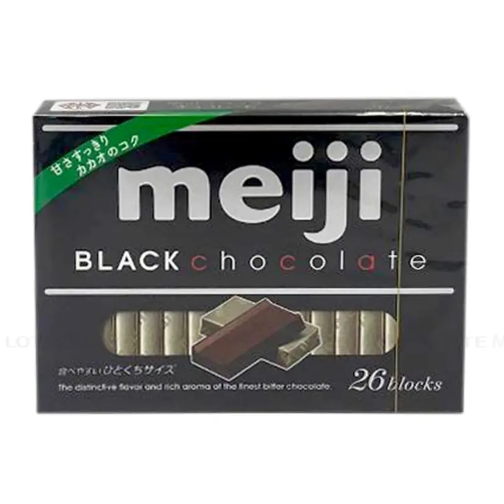 Шоколад Meiji 26 blocks Black тёмный горький, 120г