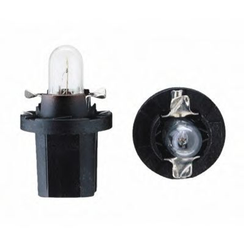Автолампа 12V 1.2W (B8.5d) патрон Osram черный
