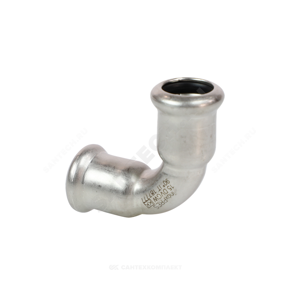 Отвод сталь нерж AISI 316L 90гр Дн 42 Ру16 пресс Inoxpres RM 181042900
