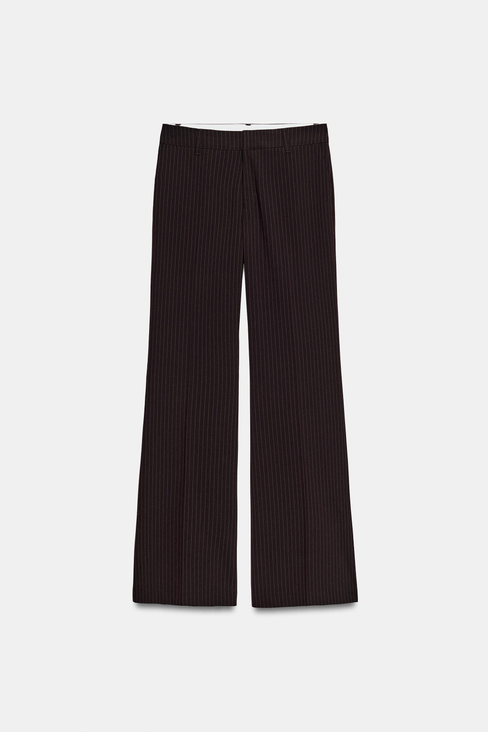 БРЮКИ ПРЯМОГО КРОЯ С НИЗКОЙ ПОСАДКОЙ — ZARA