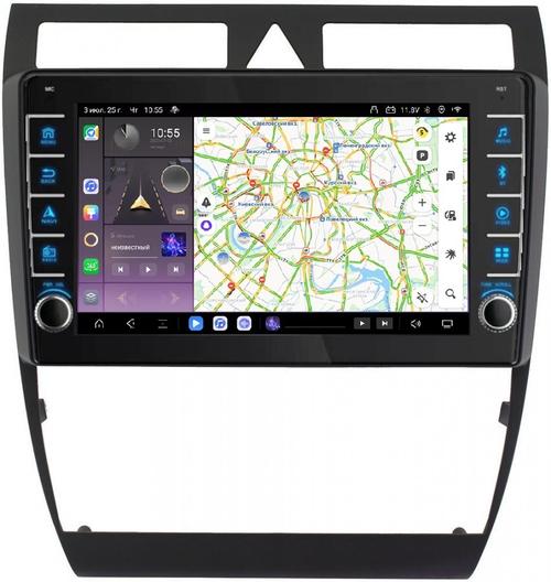 Магнитола для Audi A6 2001-2004 - Kuberg OL-9969 (кнопки и крутилки) Android 13, Быстрая, CarPlay, 4G SIM-слот