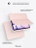 Чехол книжка для iPad Air 11" / Air 4/5 (10.9") Gurdini Milano Series Pink Sand