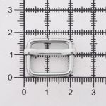 Рамка регулировочная металл 15 мм (19.4х16.4 мм, ⌀2.2 мм), никель, 100 шт, роллинг