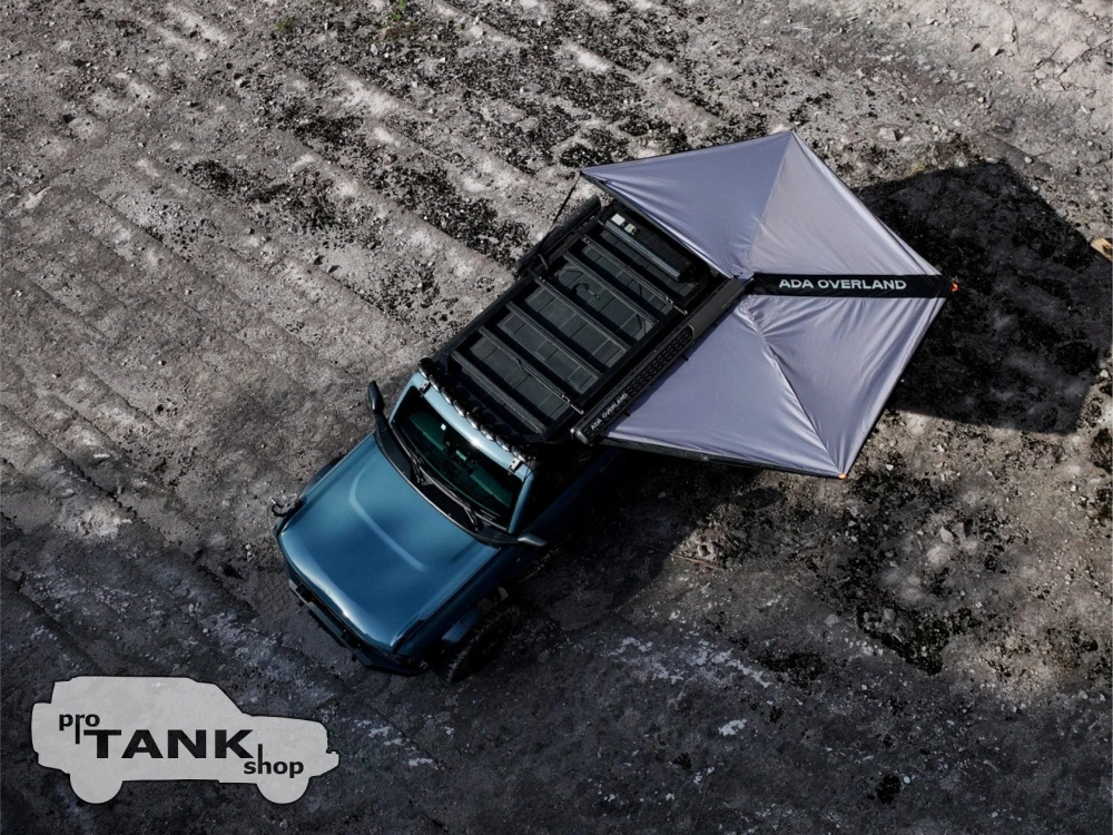 Маркиза веерная 270 градусов 2.5 метра, в жестком кофре ADA OVERLAND