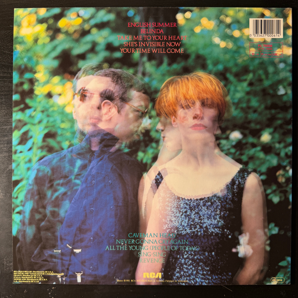 Eurythmics - In The Garden (Германия 1983г.)