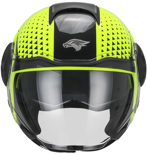 Купить Мотошлем Открытый Hawk moto Titan / Желтый