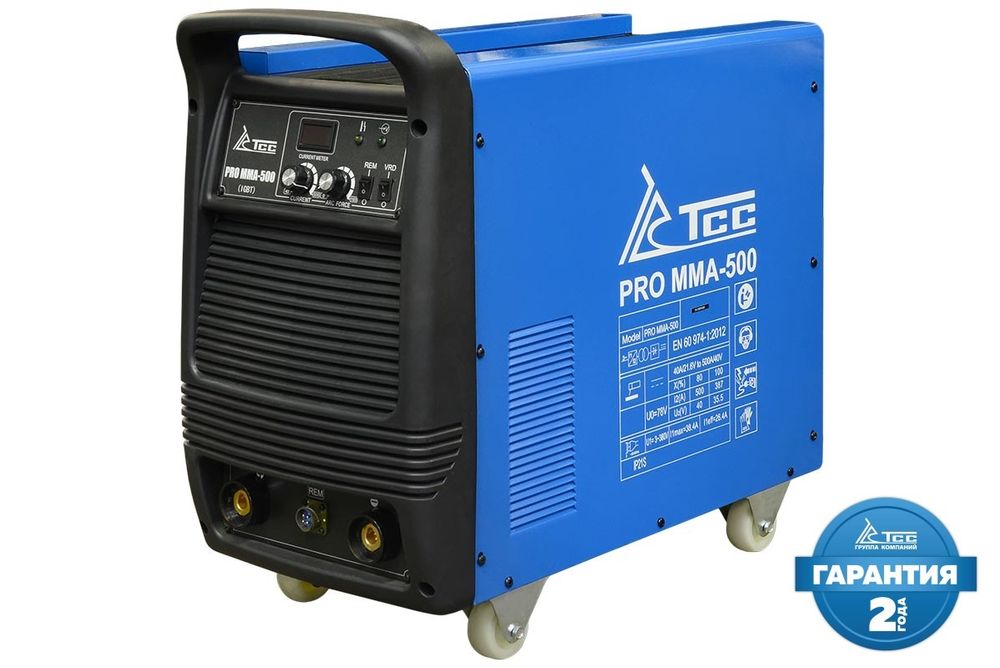 Сварочный инвертор TSS PRO MMA-500 - [380В / 50-500А]