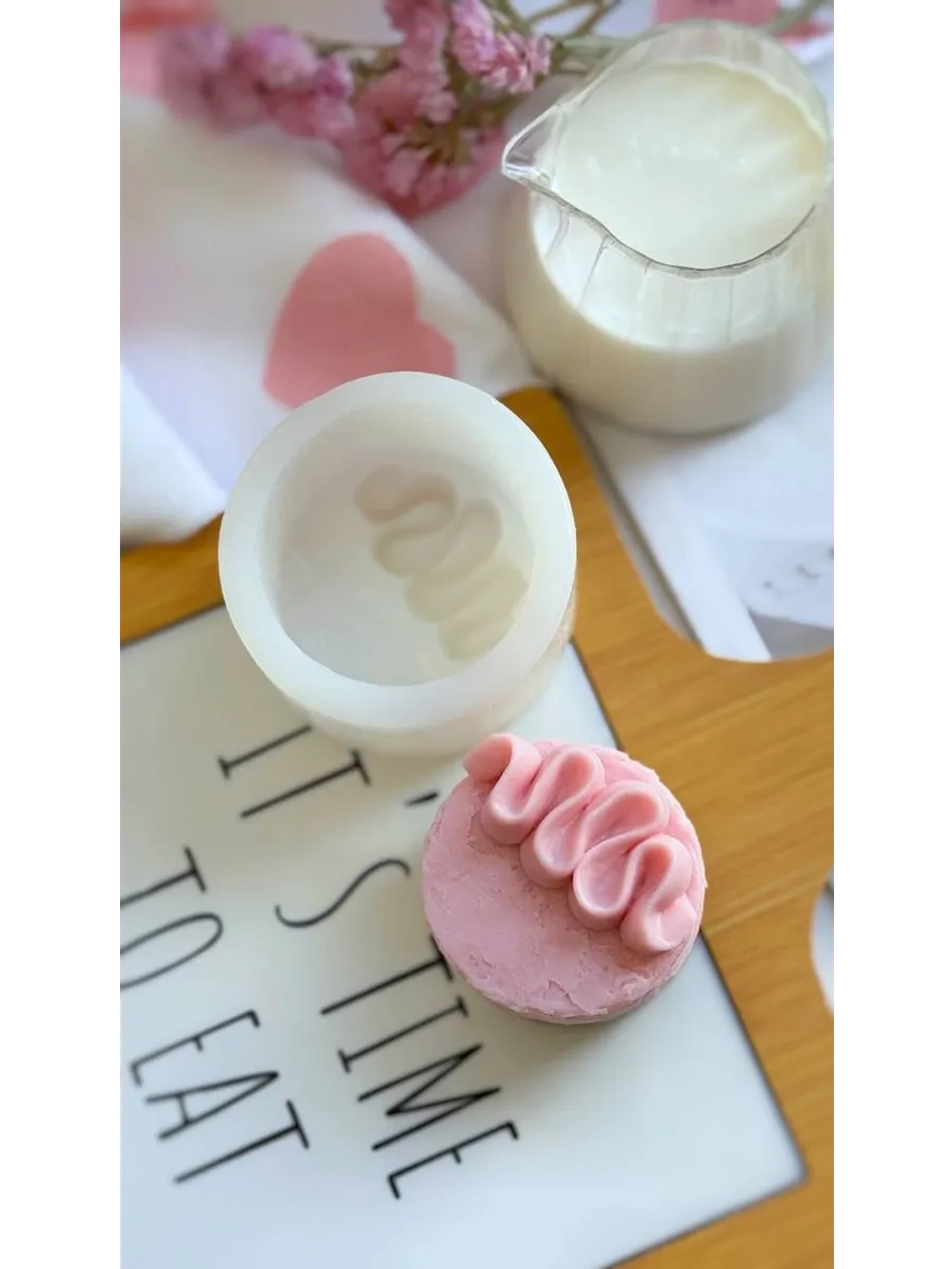 Силиконовая форма пирожное Кругляш