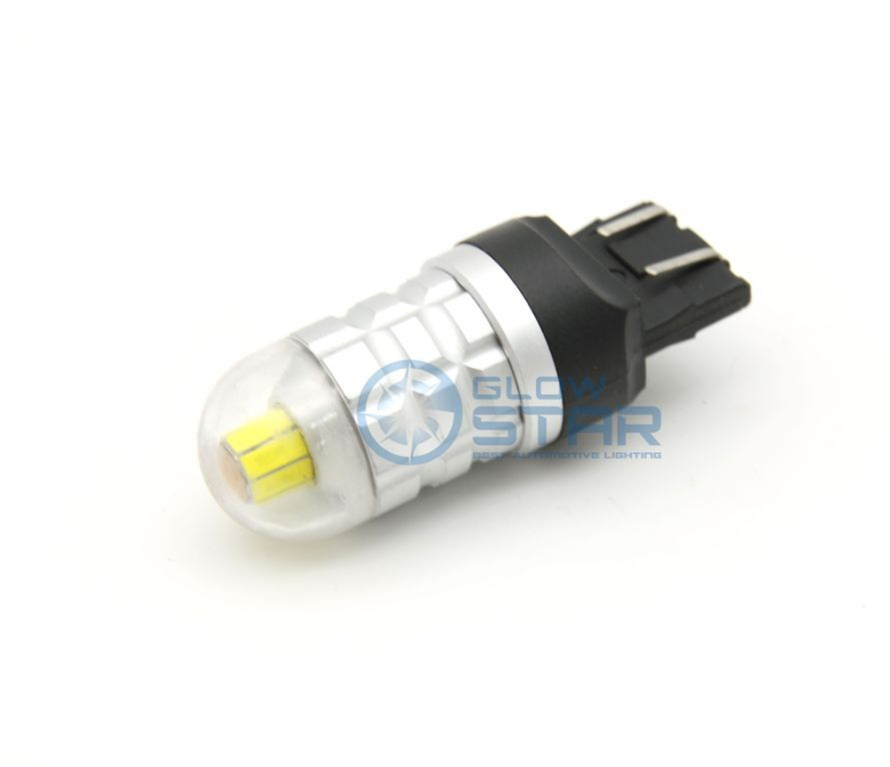 Светодиодная лампа 7443 (W21/5W) диоды на 360 градусов, 12v, 1шт