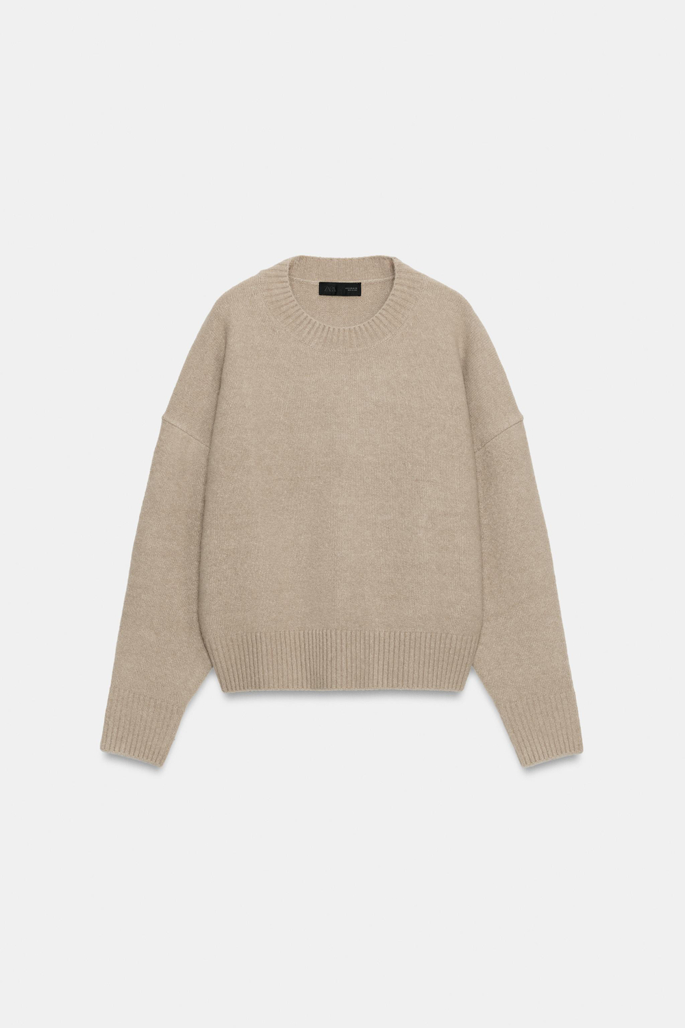 МЯГКИЙ ТРИКОТАЖНЫЙ СВИТЕР — ZARA