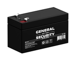 Аккумулятор General Security GSL 1.2-12 12B, 12 Ач