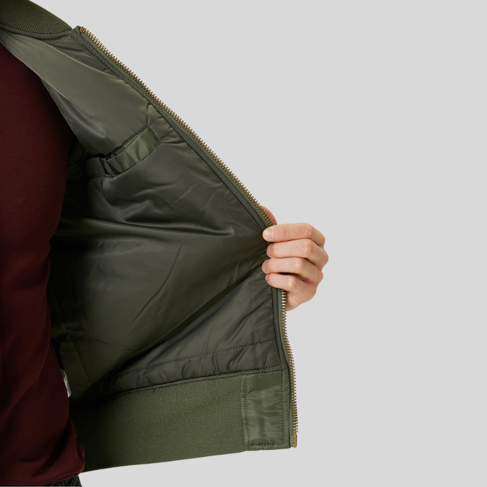 Бомбер Alpha Industries MA-1 Mod Flight Jacket Sage Green (Зеленый)