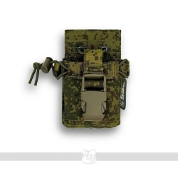 ПРС 2 MOLLE. Сумка под радиостанцию с утяжками и фастексом ССО