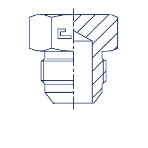 Заглушка V (Ш) JIC 7/8