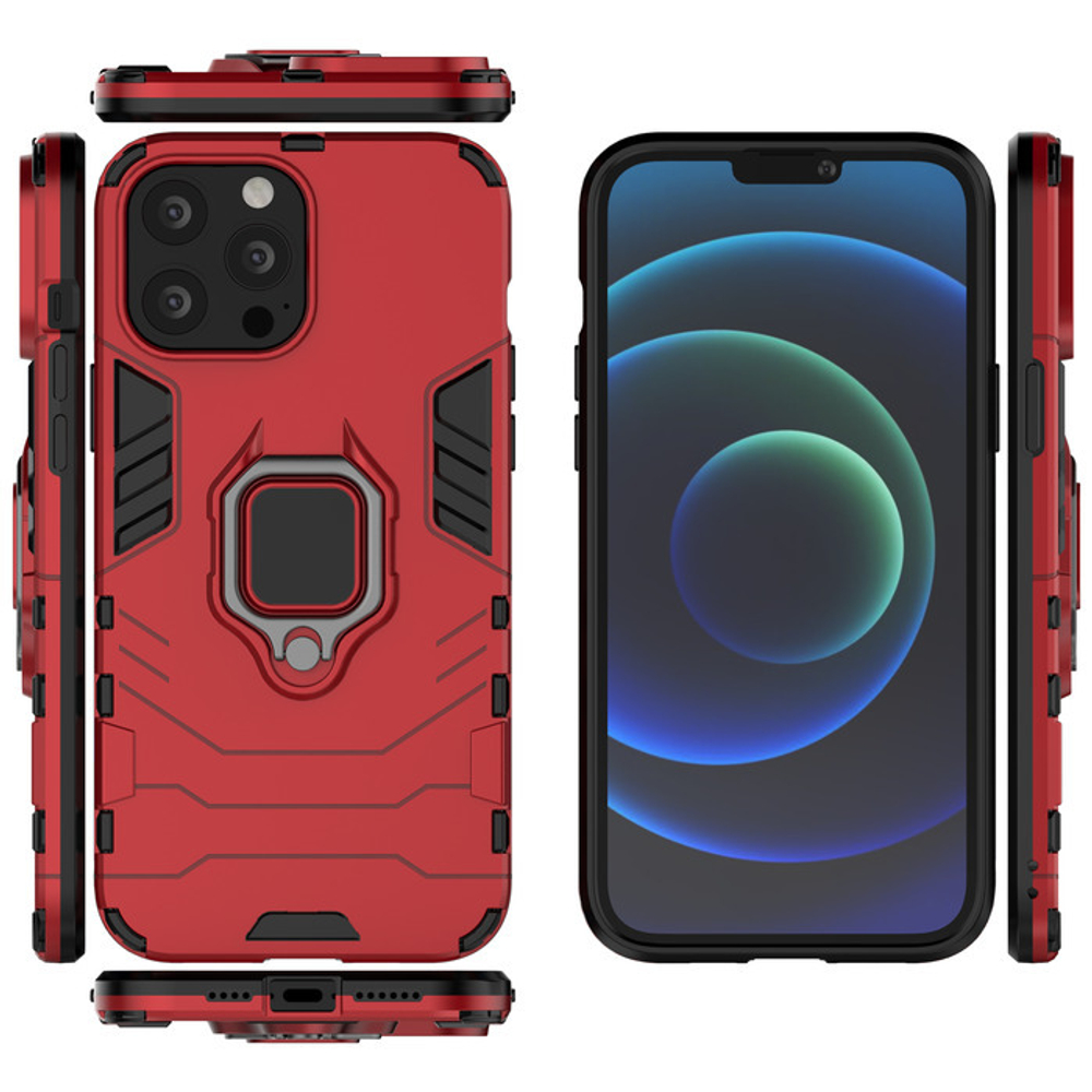 Противоударный чехол с кольцом Panther Case для iPhone 13 Pro Max