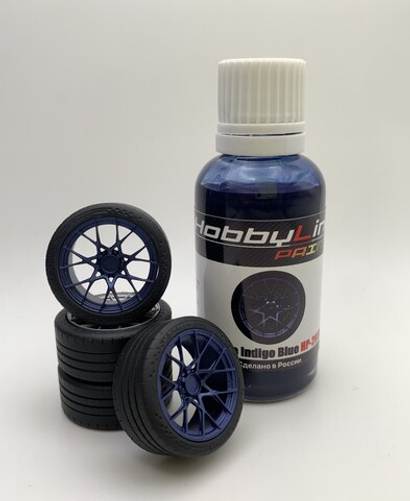 Краска лаковая HobbyLink Porsche Indigo Blue HP-2030