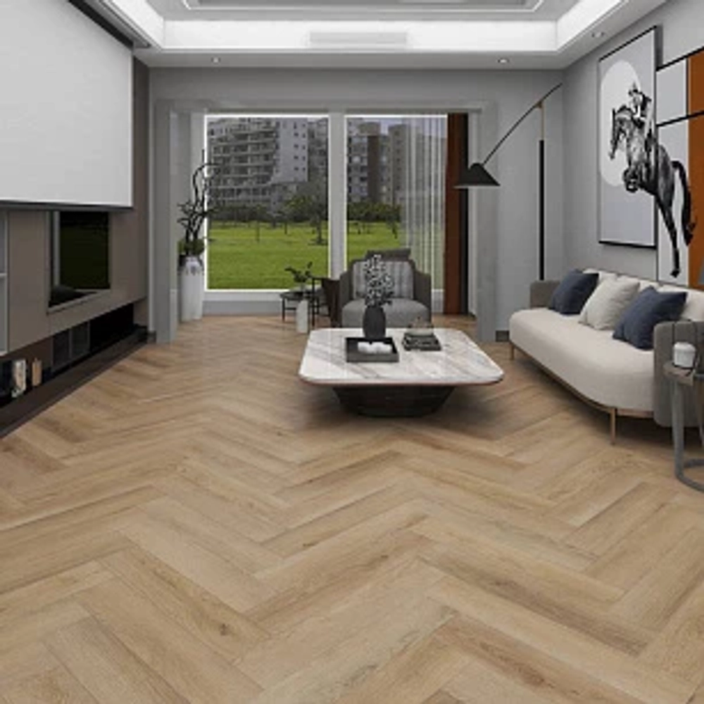 ПВХ Покрытие Calitex Diamonds Lesedi Herringbone Click DM203 750x150x6 (1,575 м2)