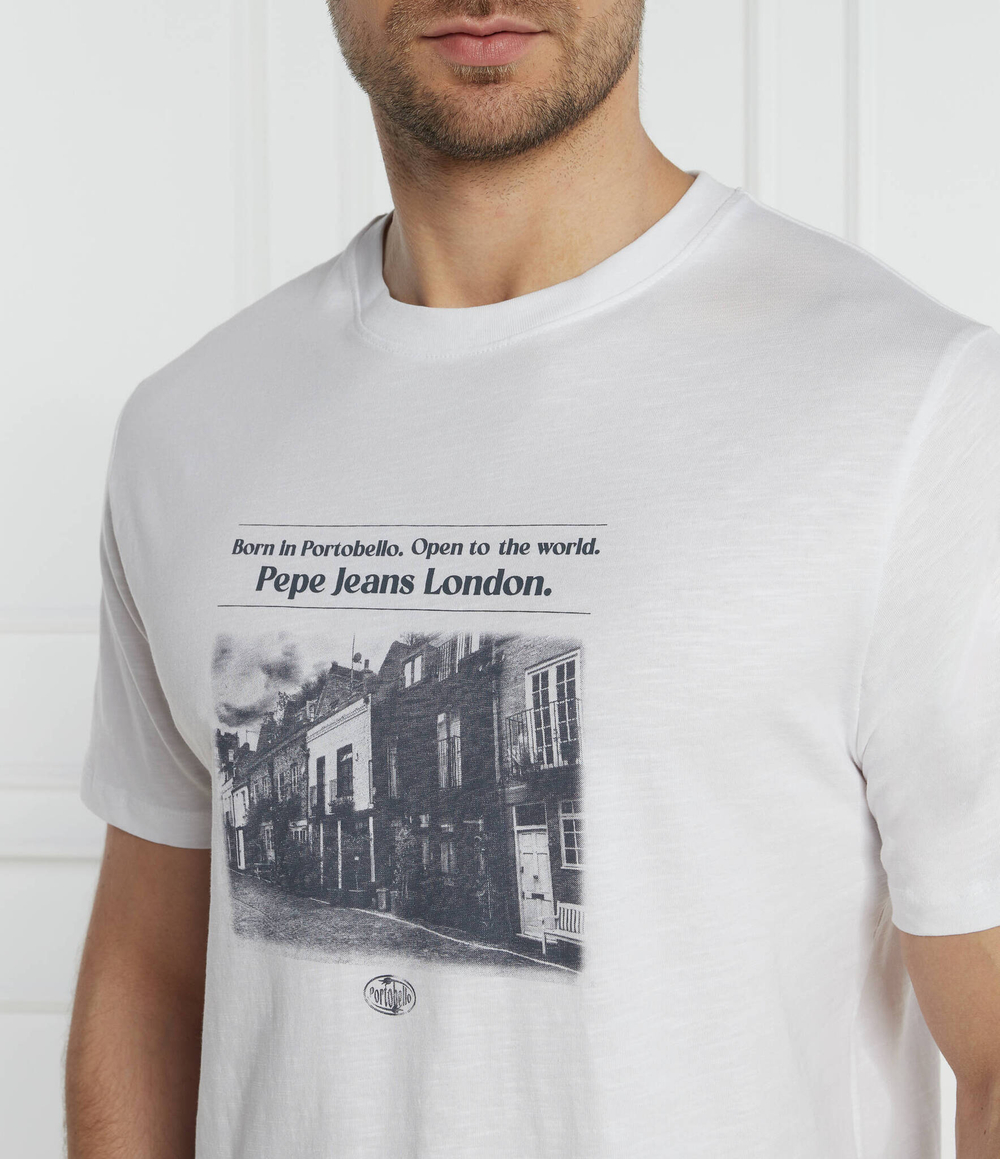 Футболка COOPER Pepe Jeans London - белый(PM509379)