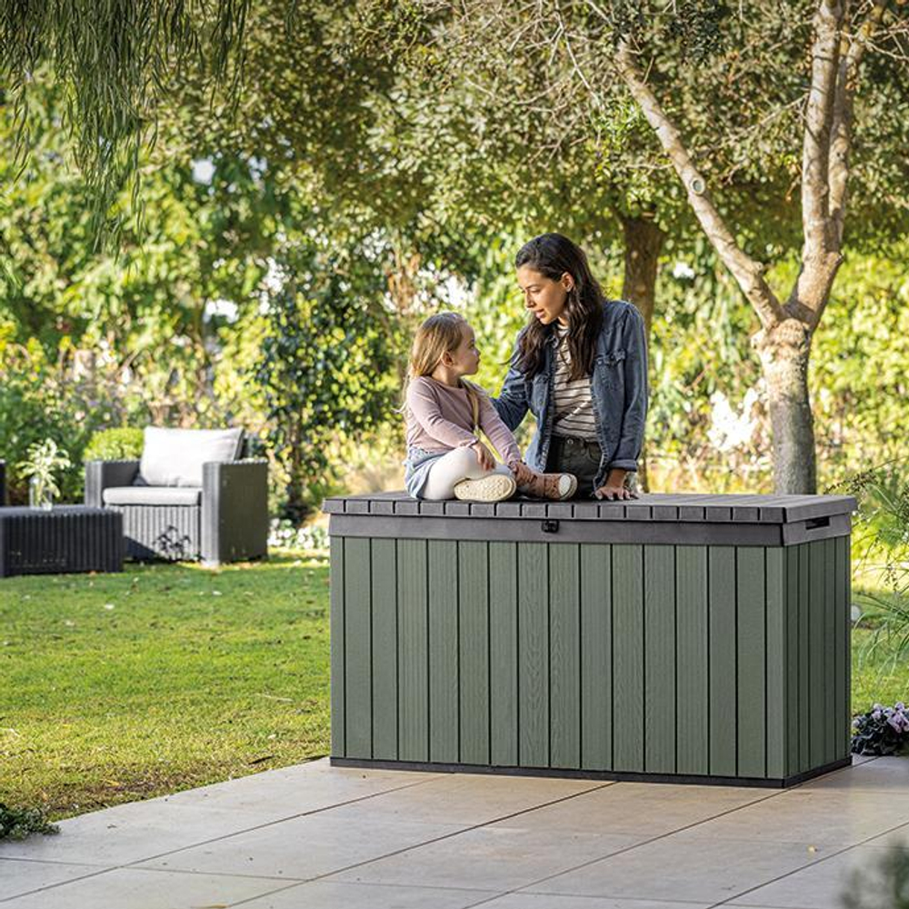 Пластиковый сундук Keter Darwin 570 л olive