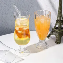 Бокал для коктейля 355 мл "Alaska soda cup" Milkshake d 8,1 см h19 см Ocean [6]