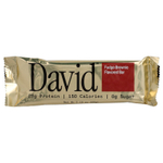 David Protein , Protein Bar, Fudge Brownie, 12 Bars, 2.19 oz (62 g) Each