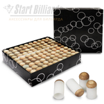 Колпачок для кия Push-On-Tips ?12мм Startbilliards SB062 (100 шт)