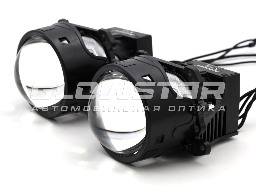 Билед модули Aozoom K15, 3.0 дюйма, 12V 58/66W, 6000K (комплект, 2шт)