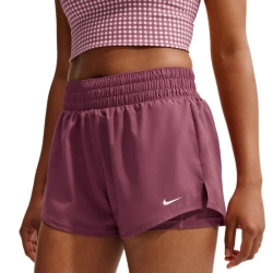 Женские Шорты теннисные Nike Dri-Fit One 2-in-1 - pink smoke/white