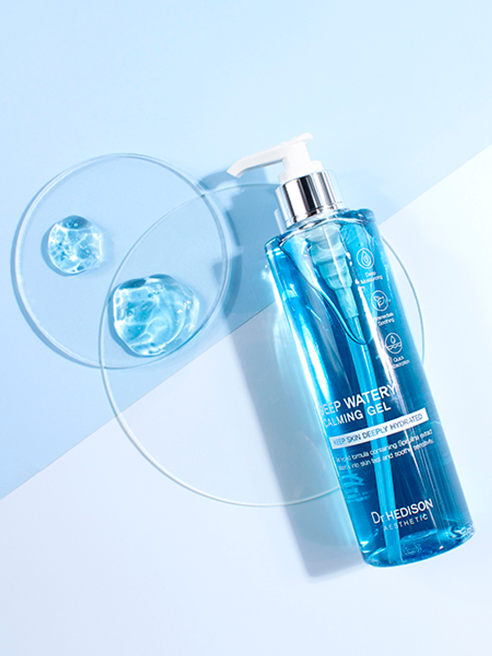 Глубоко увлажняющий и охлаждающий гель Deep Watery Calming Gel от Dr. Hedison