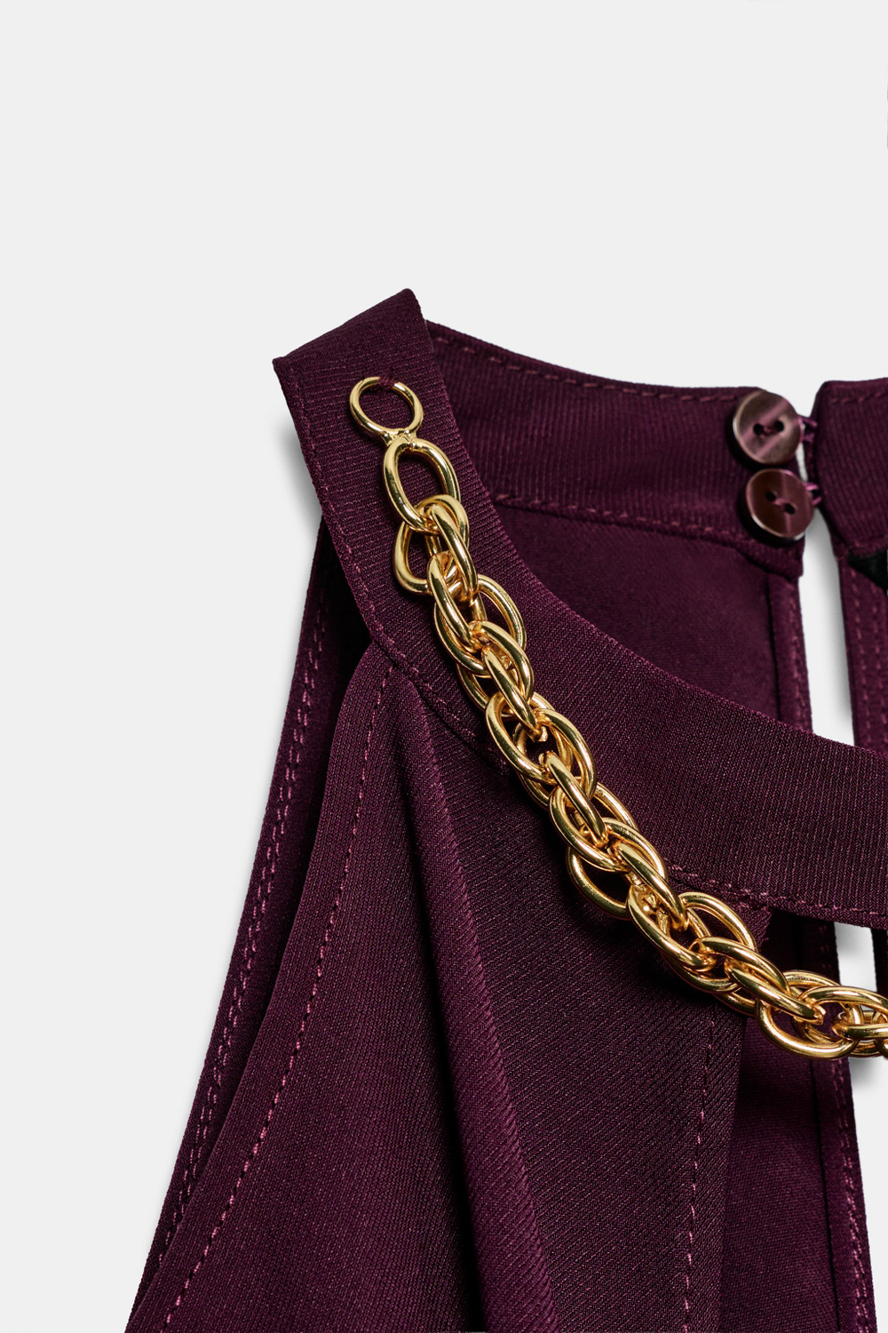 ДЛИННЫЙ КОМБИНЕЗОН С КОЛЬЕ — ZARA