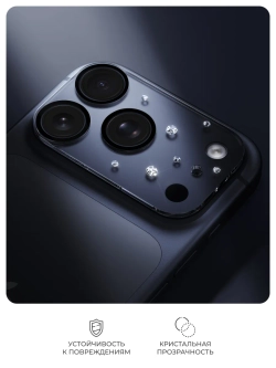 Защитное стекло на камеру для iPhone 17 Pro Max Pynana