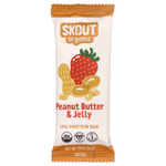 Skout Organic, протеиновый батончик, арахисовая паста и джем, 12 батончиков по 55 г (1,9 унции)