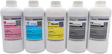 Чернила DCTec — HONGSAM пигментные для Canon TM-240/TM-255/TM-350/TM-355 серия: 193540/1 - 5 цветов по 1000 мл.