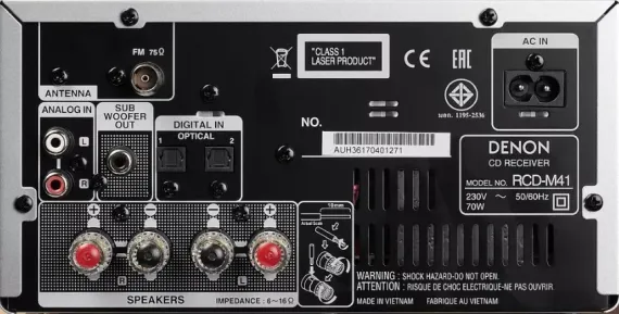 Denon RCD-M41 Black