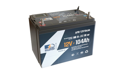 АКБ Titanat LiFePO4 APB 12V104 TK15 100A