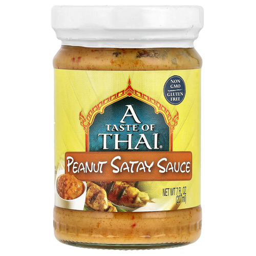 A Taste Of Thai, Арахисовый соус сатай, 207 мл (7 жидк. унц.)