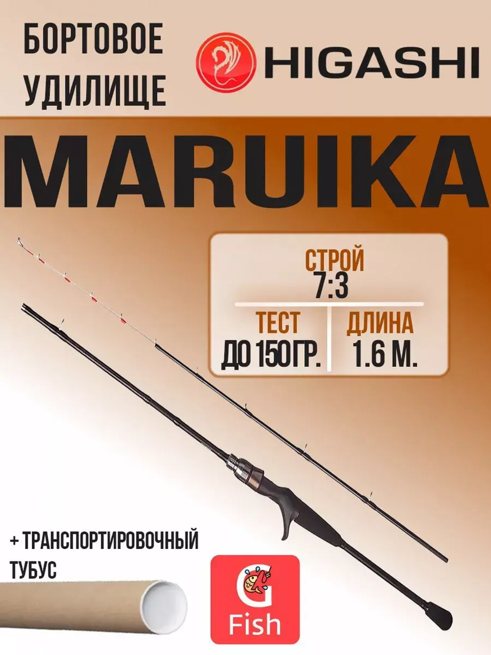 Удилище бортовое Maruika 1.45m
