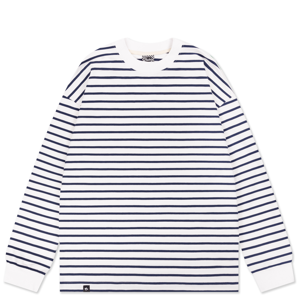 Лонгслив HAIDED STRIPES Белый
