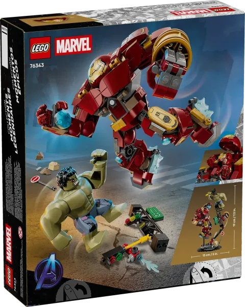 Конструктор LEGO DC Batman 76343 Epic Battle Hulkbuster vs. The Hulk