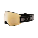 HEAD очки горнолыжные HEAD 390854 MAGNIFY 5K+SL очки гл UNISEX линза 5K black KORE /gold