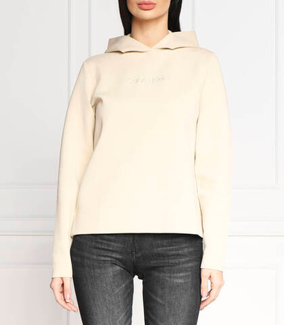 Худи embroidery logo Calvin Klein - светло-коричневый(K20K205346)