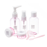 Дорожный набор баночек для путешествий Dewal Beauty DBTS5SR