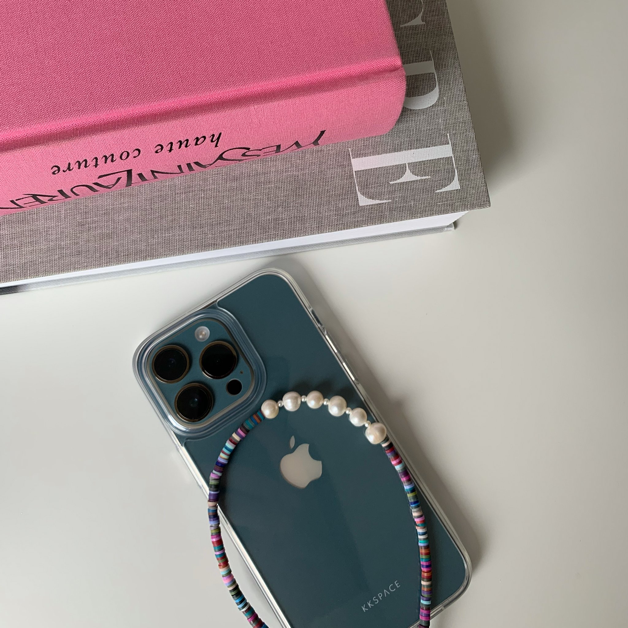 Multicolored phone strap