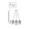 Подвесной светильник Acrile G9 737033 Lightstar