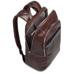 Рюкзак Piquadro Blue Square синий телячья кожа (CA3214B2SER/BLU)