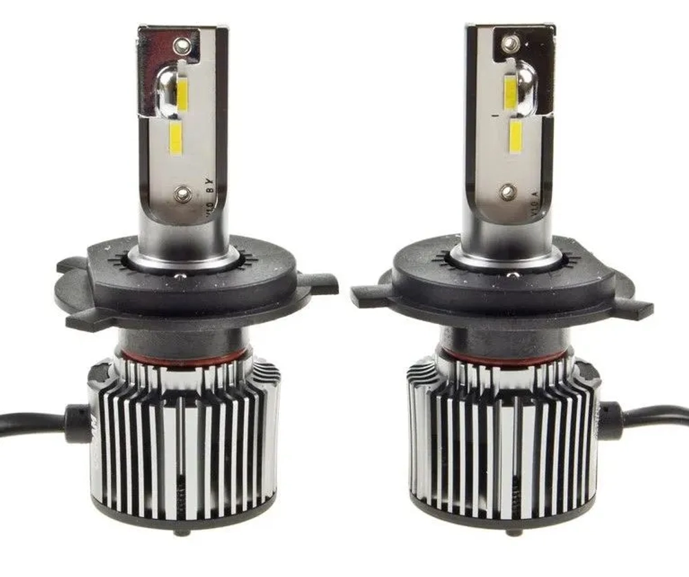 Автолампа LED Н 4 к-т OSRAM (радиатор)без блока 27/27W +120% 6000K (P43t) 12V- 64193DWSPK