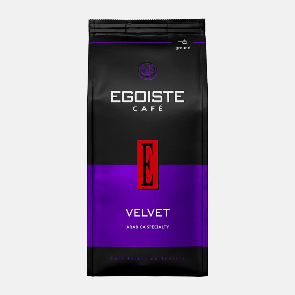 Кофе молотый Egoiste Velvet 200г
